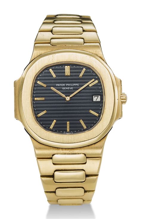 patek philippe 18ctr gold watch|Patek Philippe nautilus yellow gold.